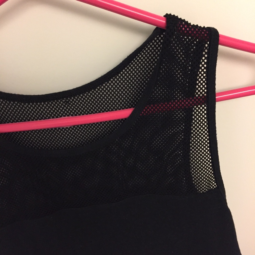 FOREVER 21 Tank Top w/ Mesh Panels - Picture 3 of 8